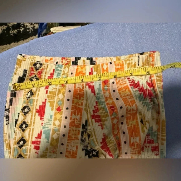 Lucky & Blessed Pink and Blue Flare Bottoms - Picture 2 of 5